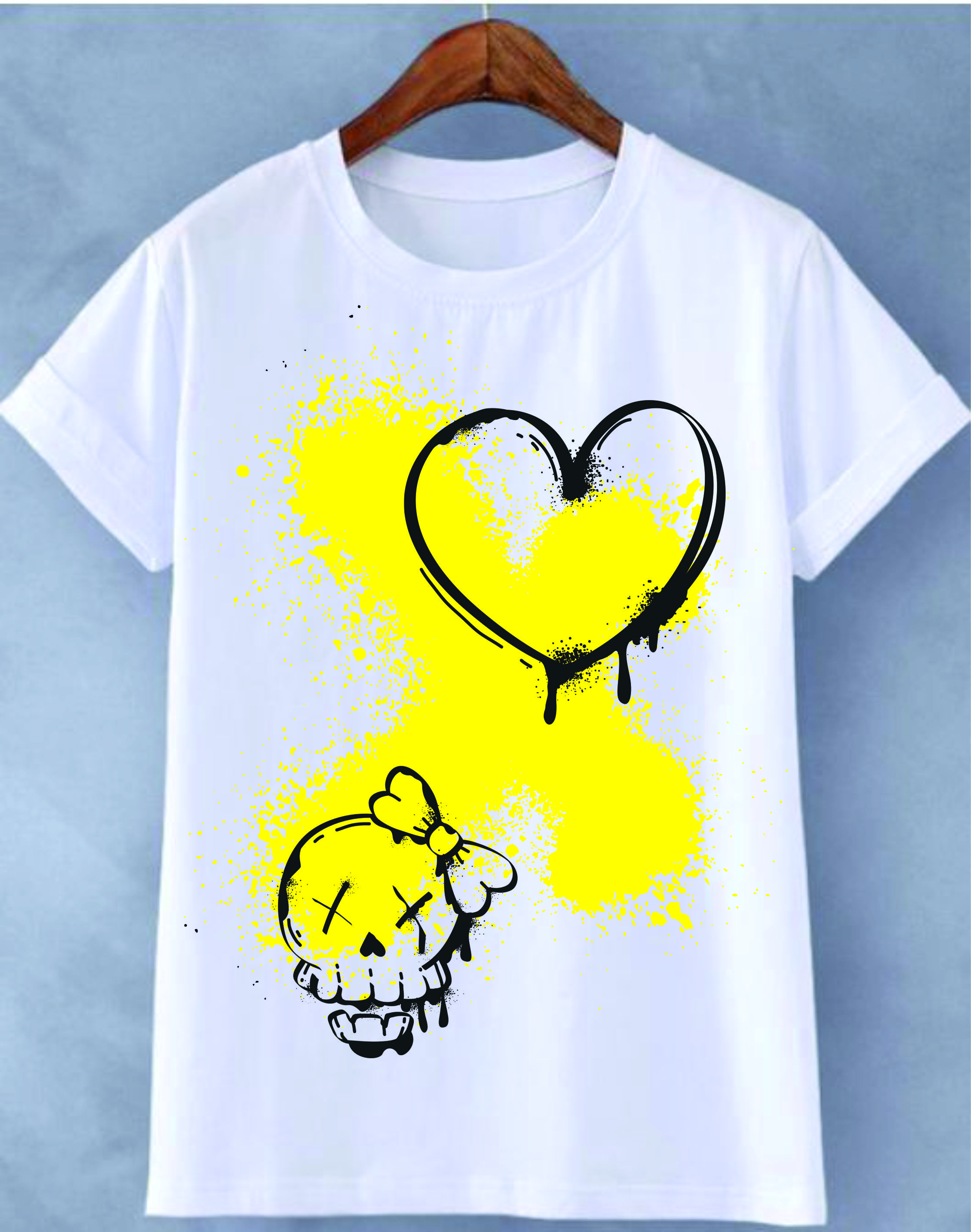 item-zenskaia-futbolka-serdce-i-cerep-181
